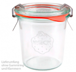 WECK-Mini-Sturzglas 140 ml (Rundrand 60) 12 Gläser Karton - WECK Shop
